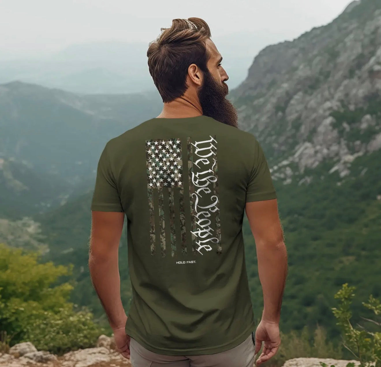 Hold Fast - Men’s Camo Tee