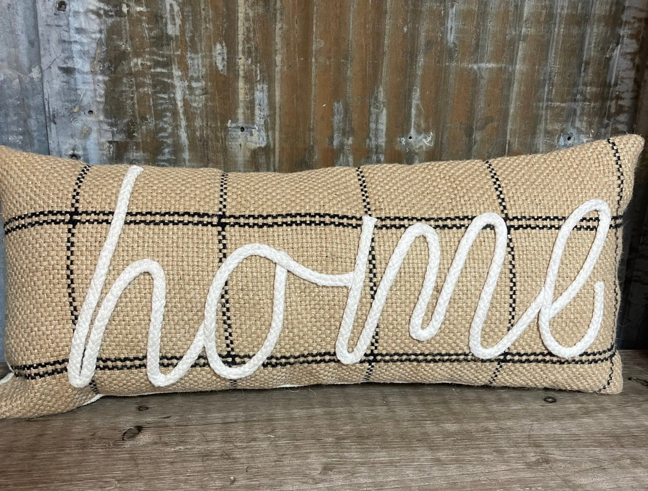 Home Jute Pillow