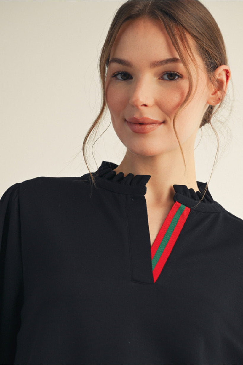 Black Long Sleeve Blouse