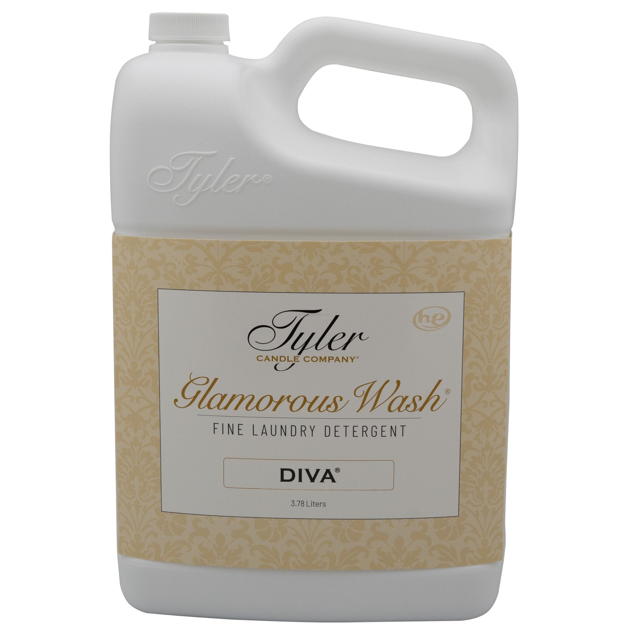 Diva® 128oz Glamorous Wash Laundry Detergent | Tyler Candle Co. - 4 Daughters Boutique