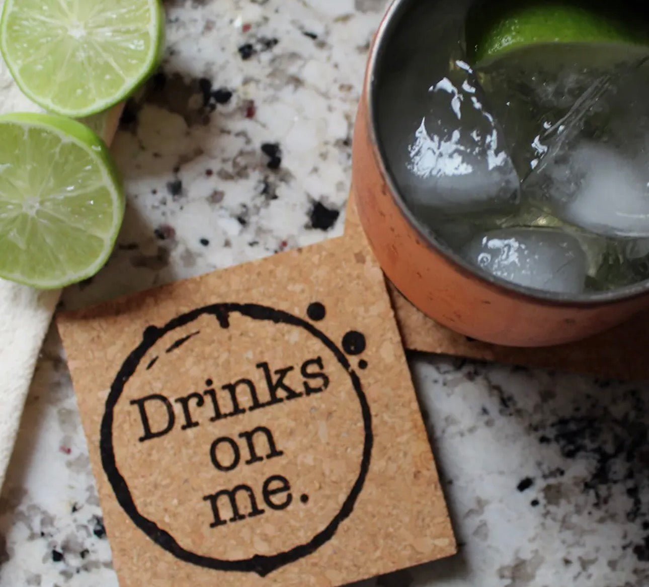 Lightweight Cork Coasters - 4 Daughters Boutique
