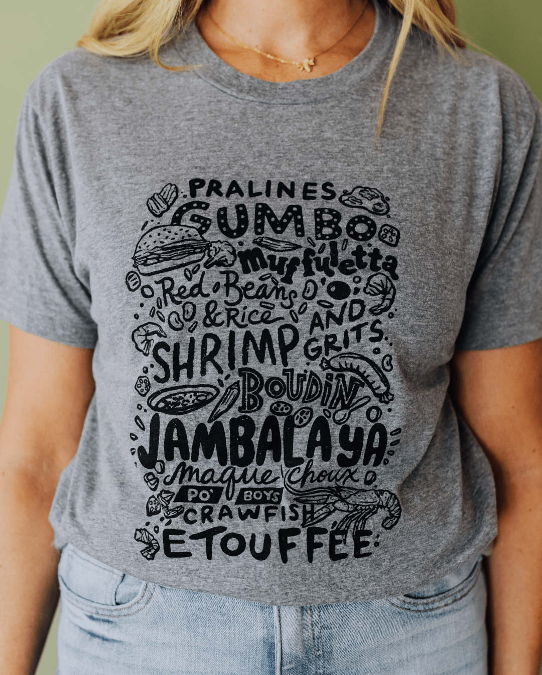 Louisiana Cajun Cuisine Tee - 4 Daughters Boutique