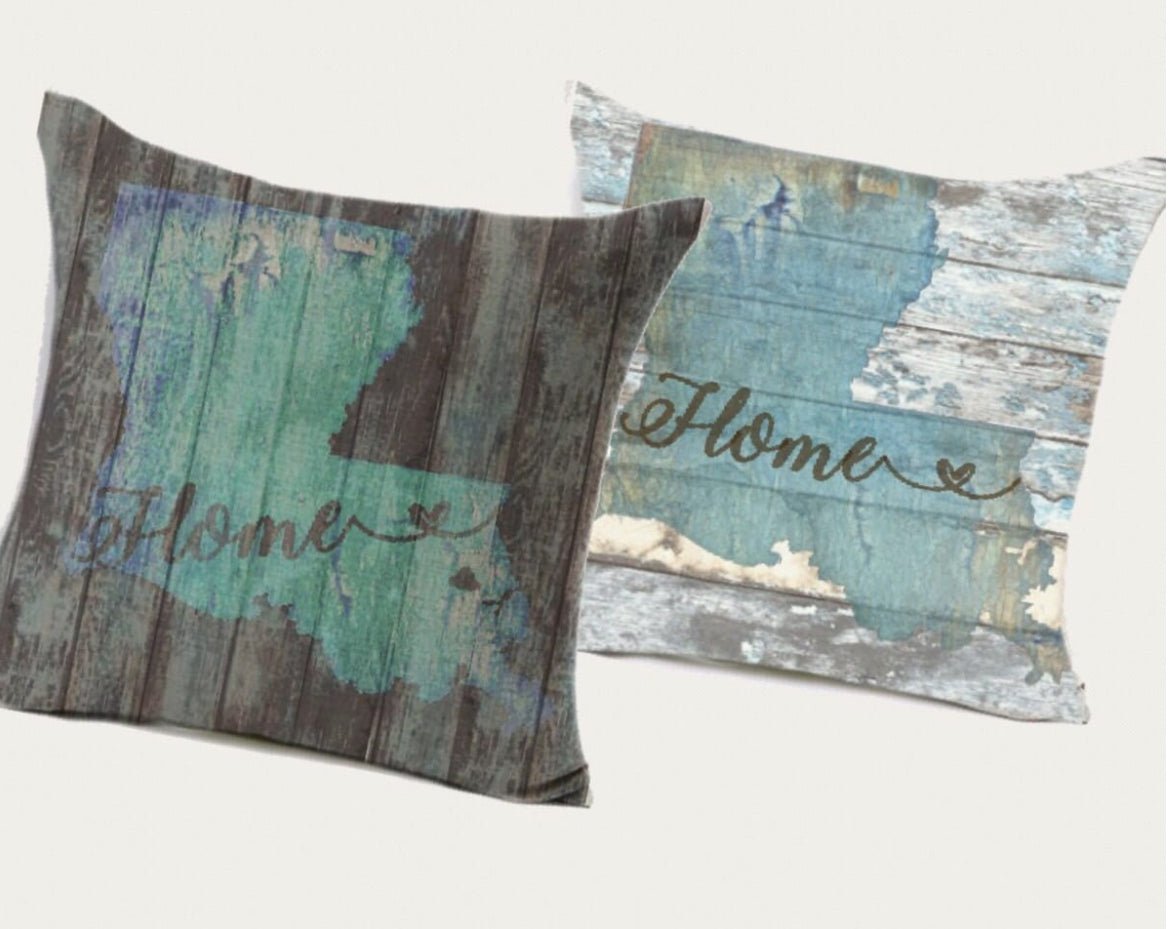 Louisiana Home Pillows - 4 Daughters Boutique
