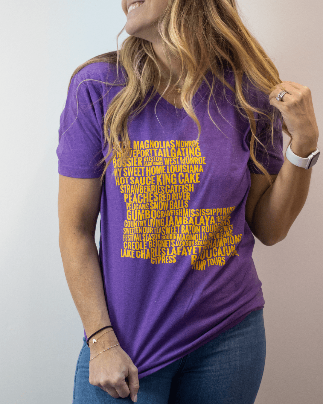 Louisiana Pride Tee - 4 Daughters Boutique