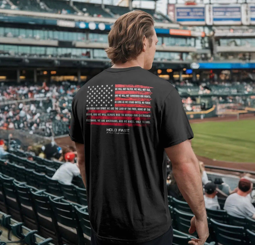 Men’s - Hold Fast Flag Tee - 4 Daughters Boutique