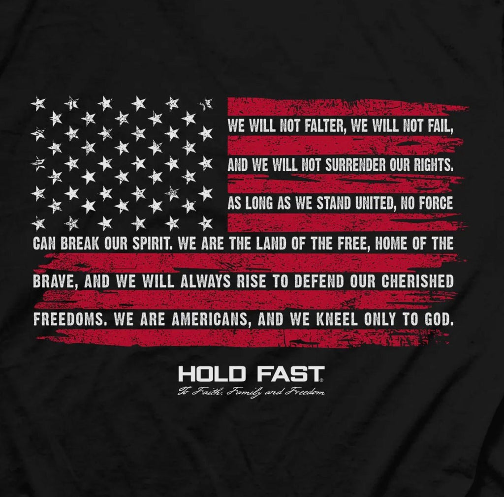 Men’s - Hold Fast Flag Tee - 4 Daughters Boutique