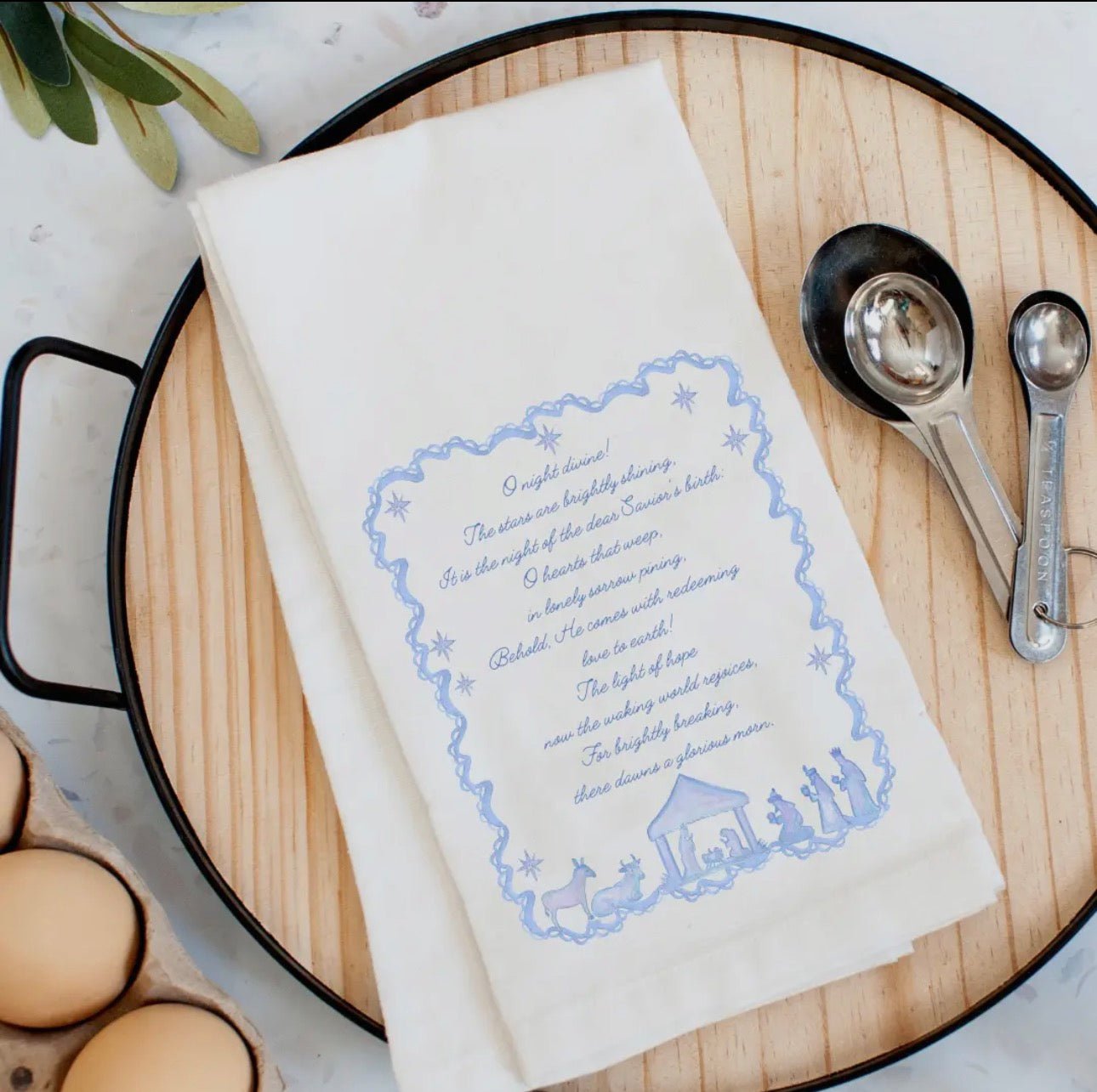 O Holy Night Kitchen Towel - 4 Daughters Boutique