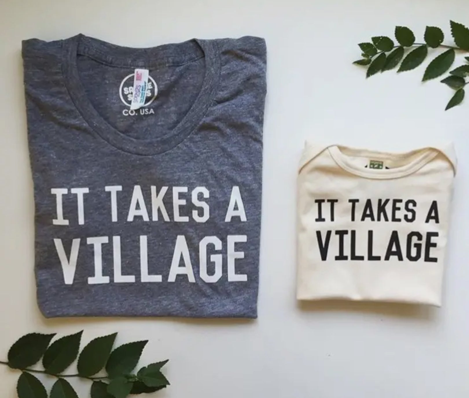 Takes a Village T-shirt - 4 Daughters Boutique